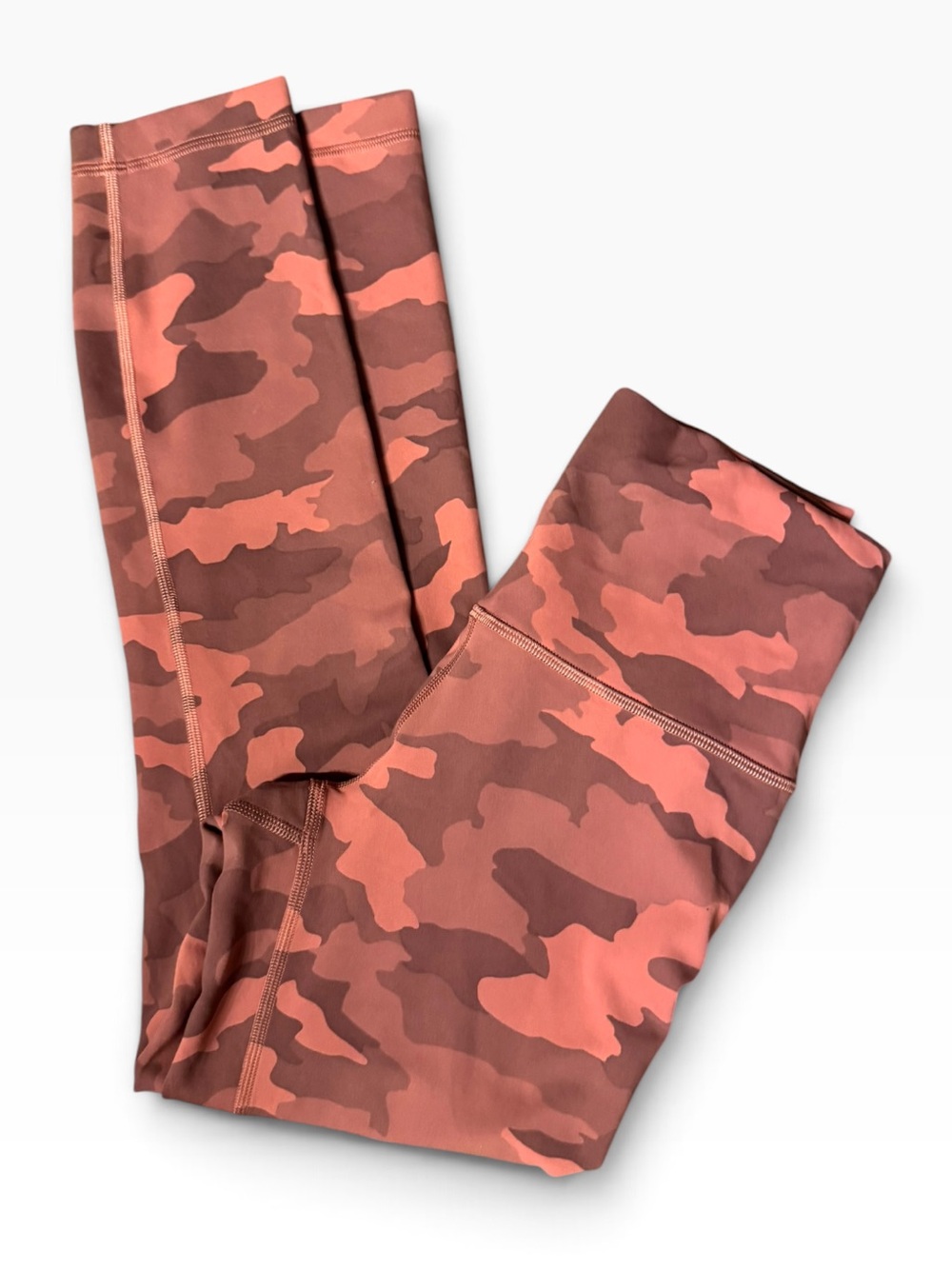lululemon athletica Coral Camo High-Rise Leggings